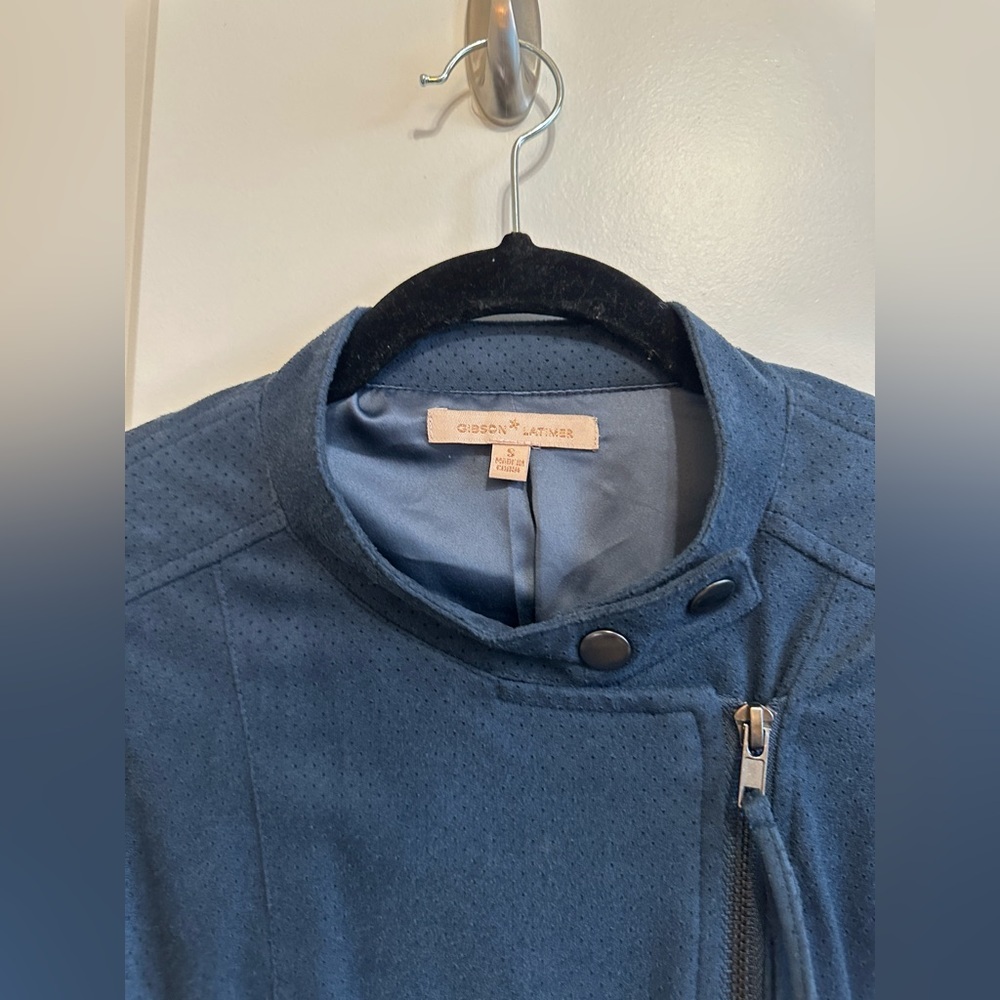 Gibson Larimer Navy Suede Jacket - Picture 4 of 10